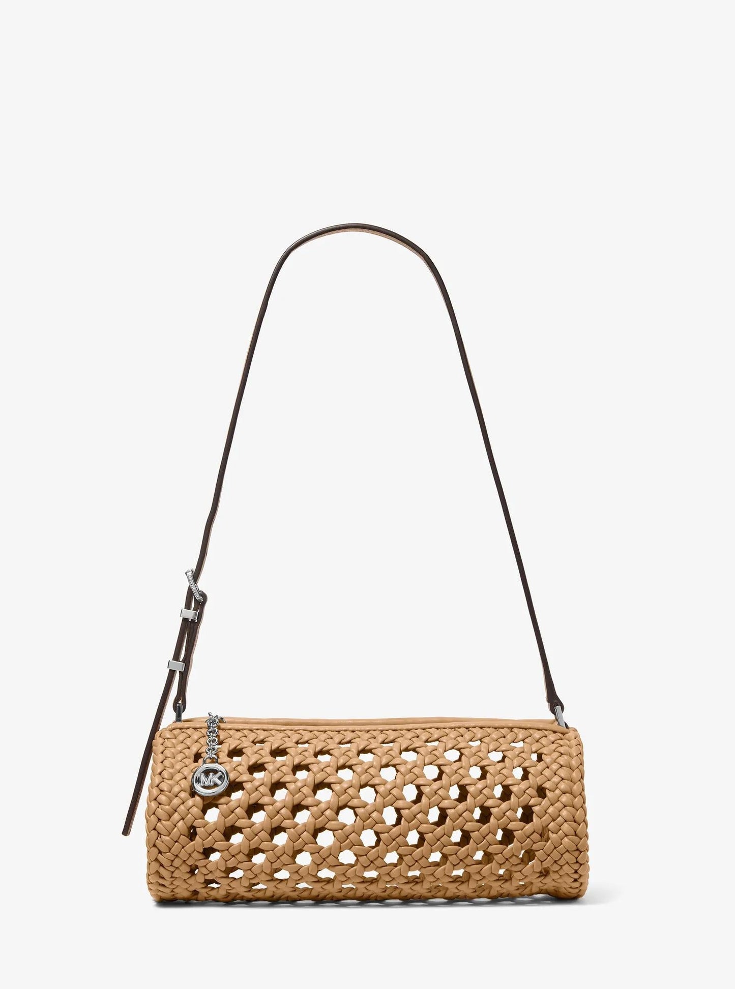 Izzy Small Crocheted Barrel Pochette