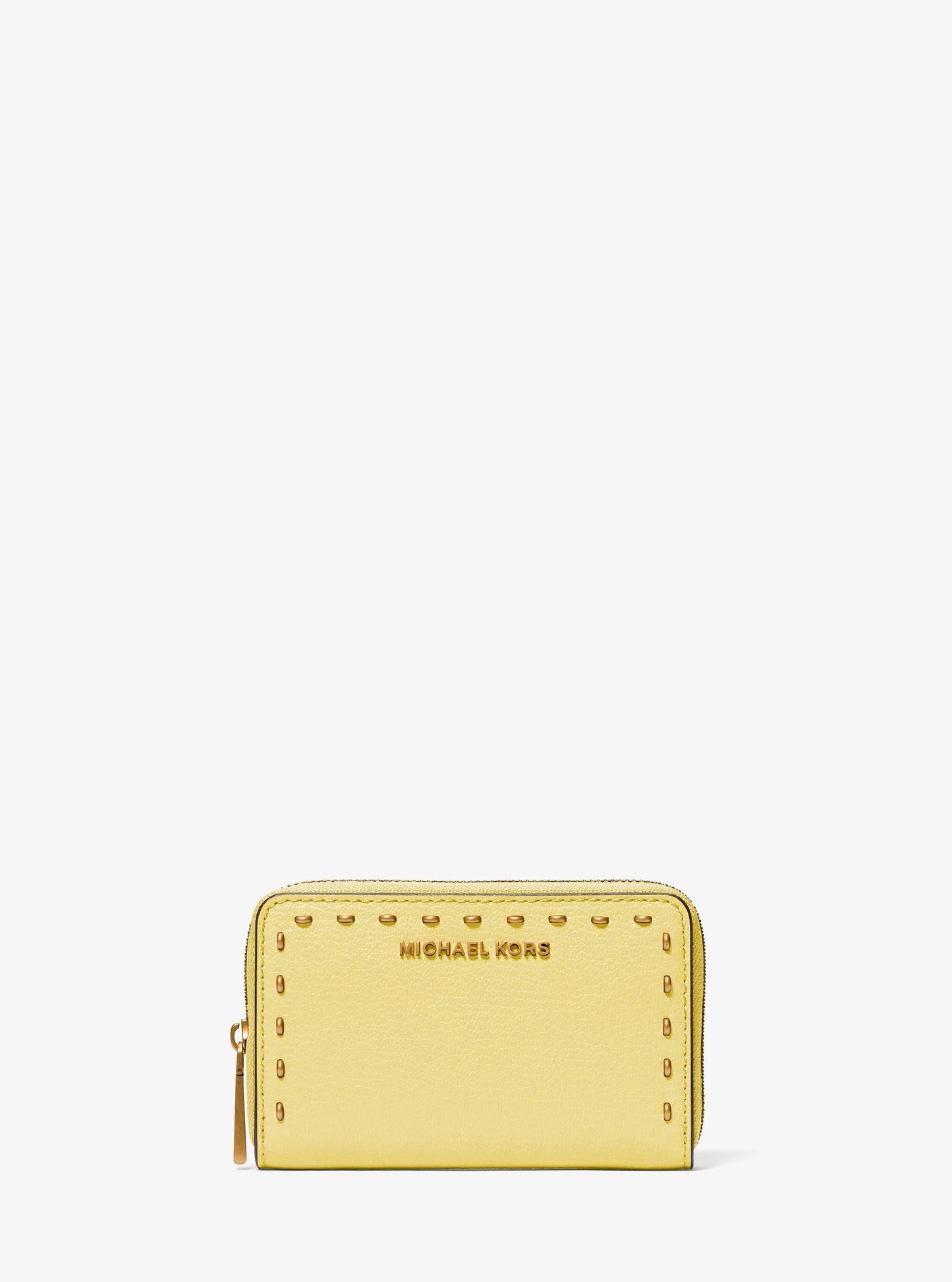 Small Studded Leather Wallet