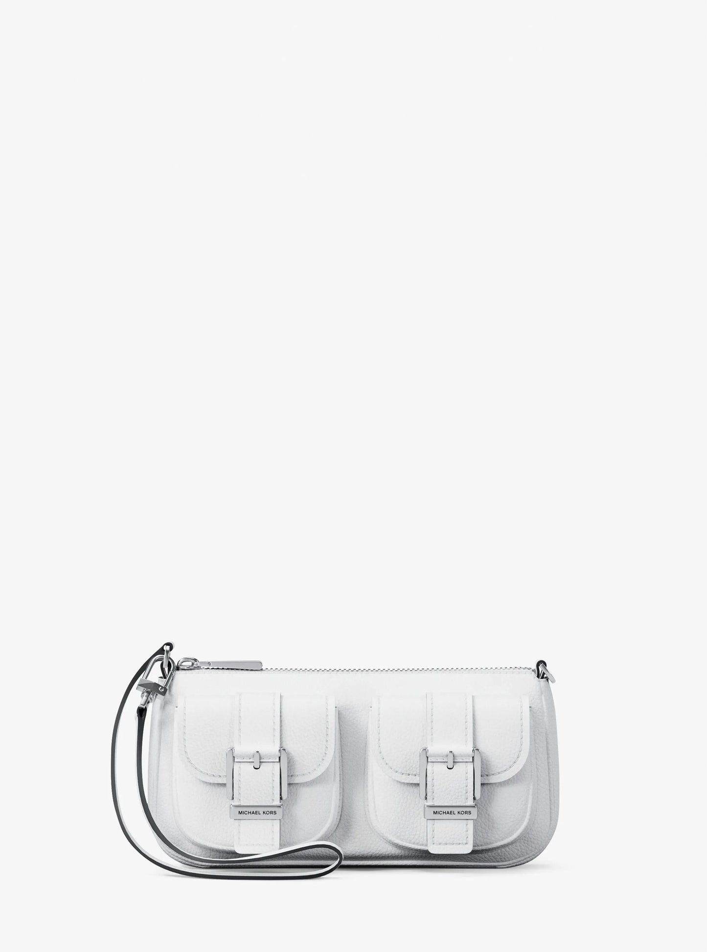 Zoe Small Pebbled Leather Pochette