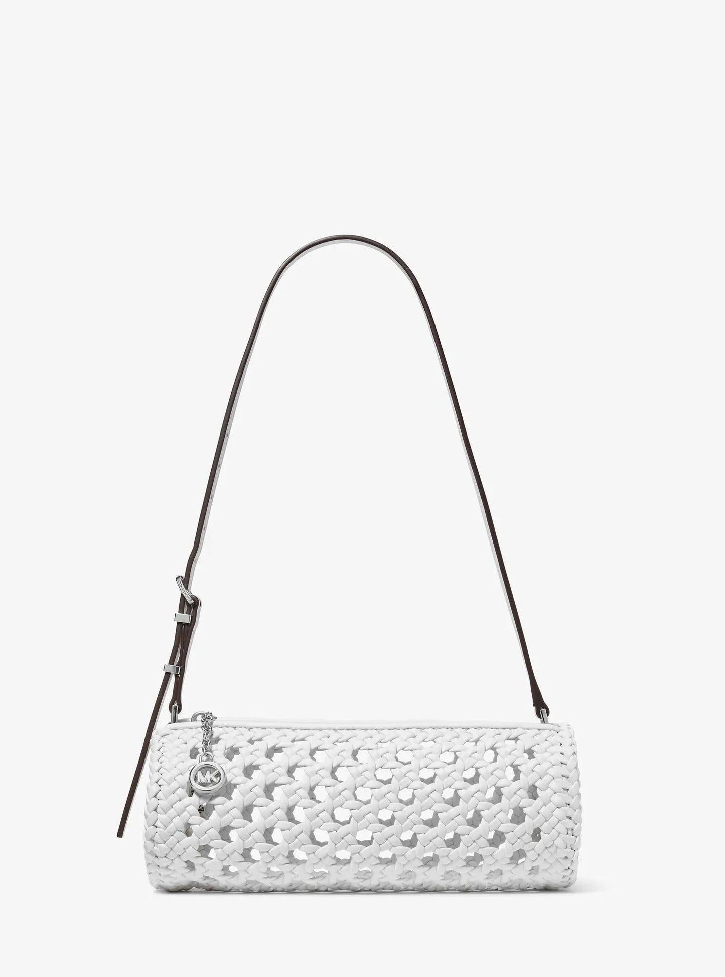 Izzy Small Crocheted Barrel Pochette